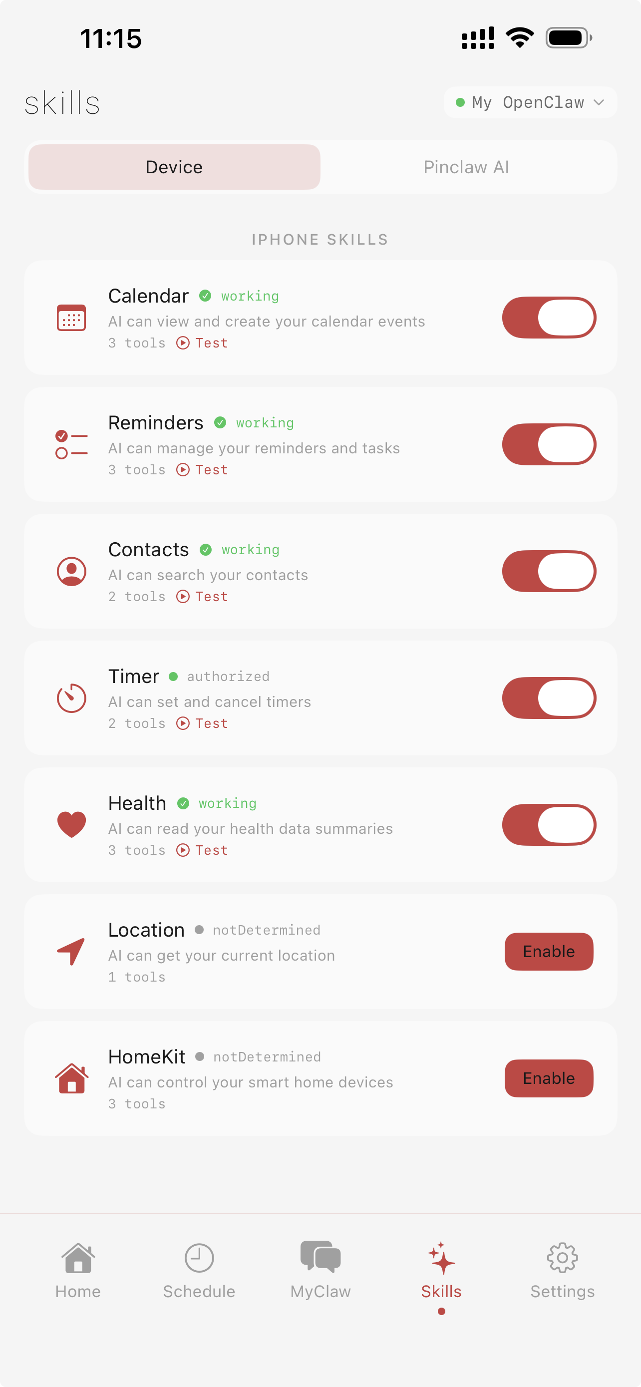 Nexting iPhone Integration